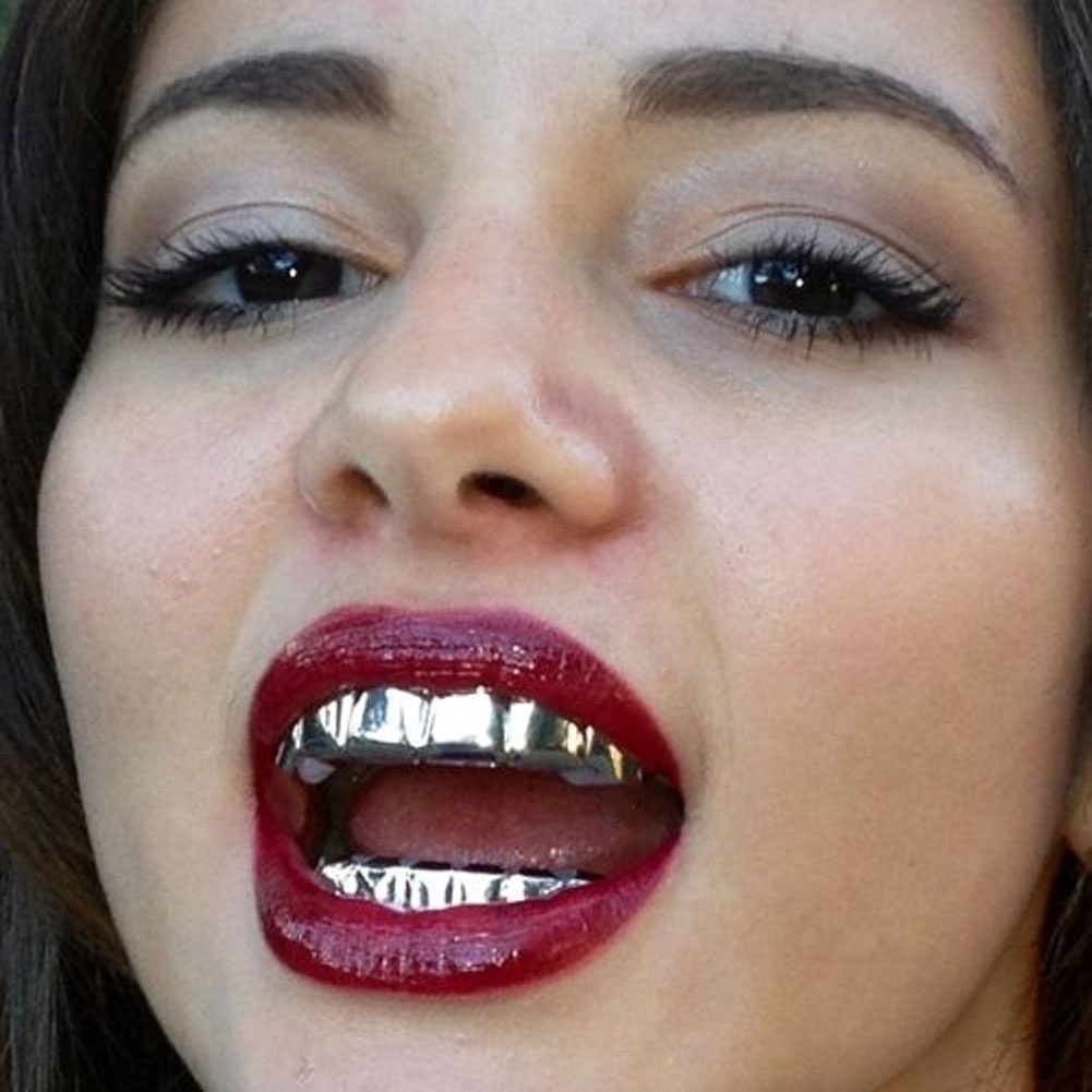 Gold Silver Plated HIP HOP Tee - Body Jewelry Real Gold 评论和价格