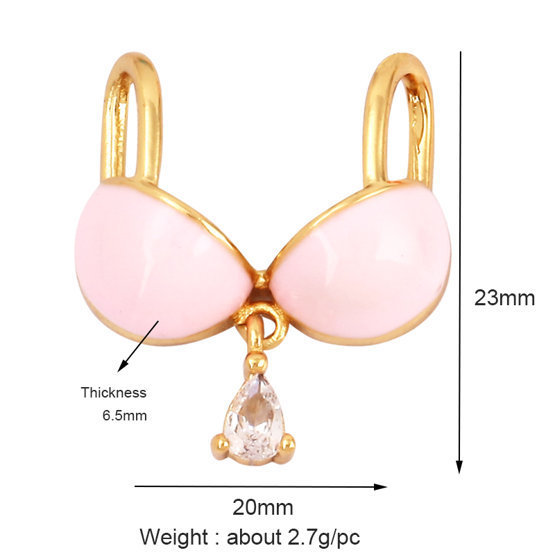 My Bra Lady Girl Body Model En - Body Jewelry Real Gold 评论和价格