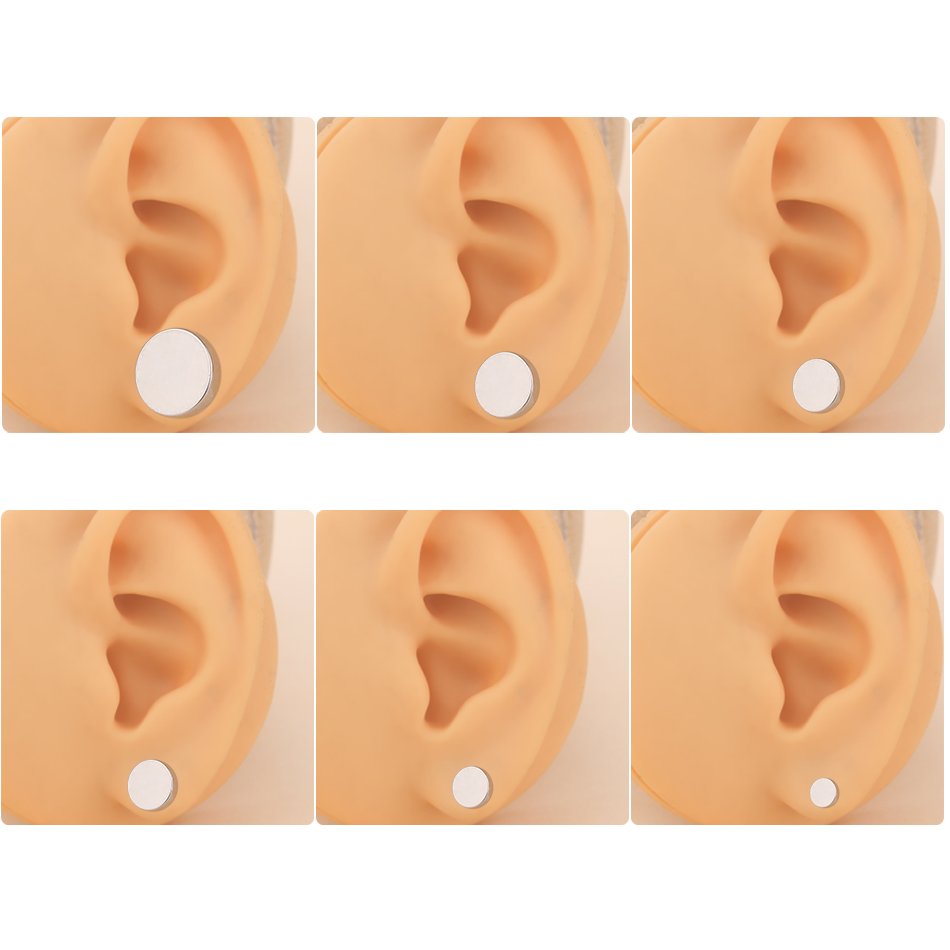 1Pair Stainless Steel Ear Tunn - Body Jewelry Ear Gauges 评论和价格