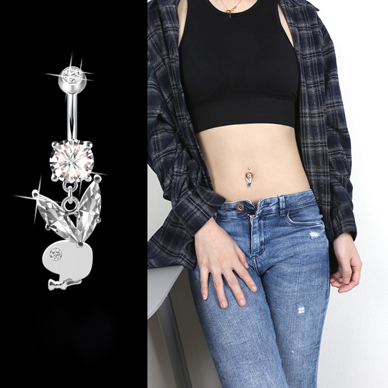 Hypoallergenic 925 Sterling Si - Body Jewelry Hypoallergenic 评论和价格