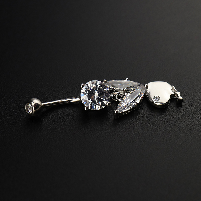 Hypoallergenic 925 Sterling Si - Body Jewelry Hypoallergenic 评论和价格