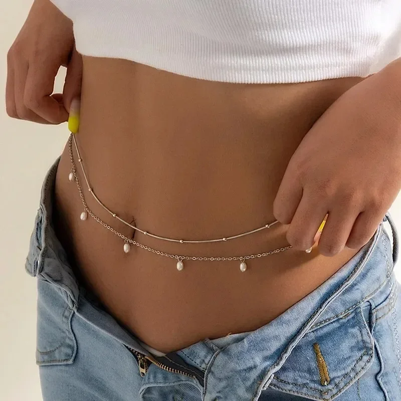 New Charm Sexy Double Layer Bu - Body Jewelry In Bulk 评论和价格