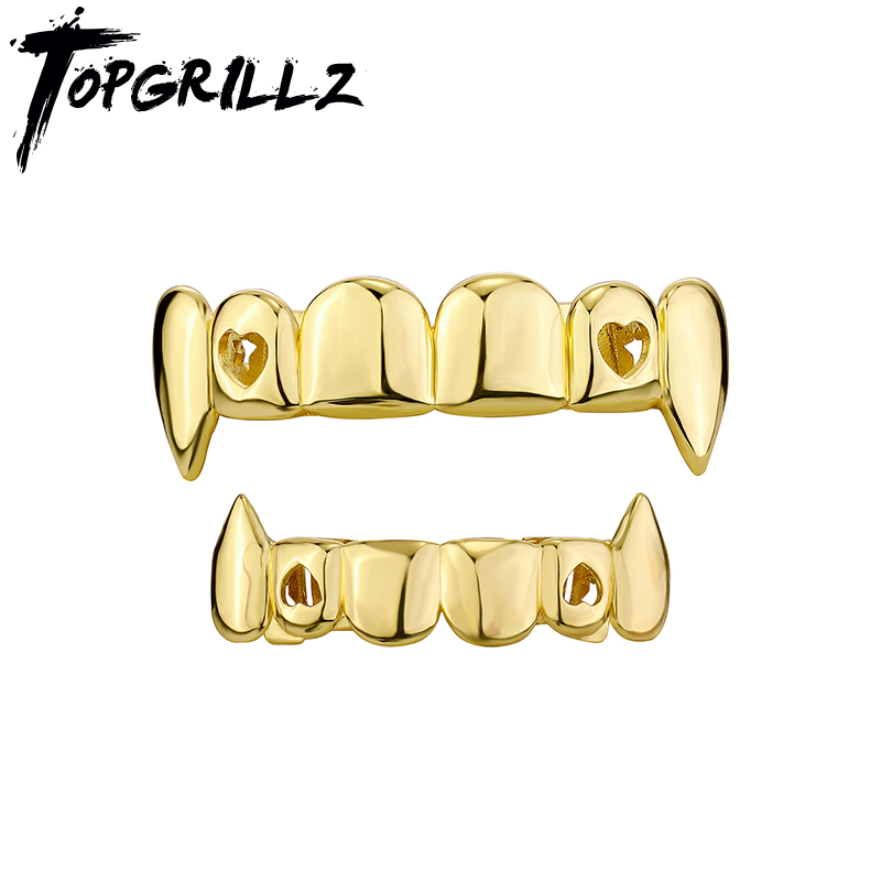 TOPGRILLZ Gold Silver Plated H - Body Jewelry Real Gold 评论和价格