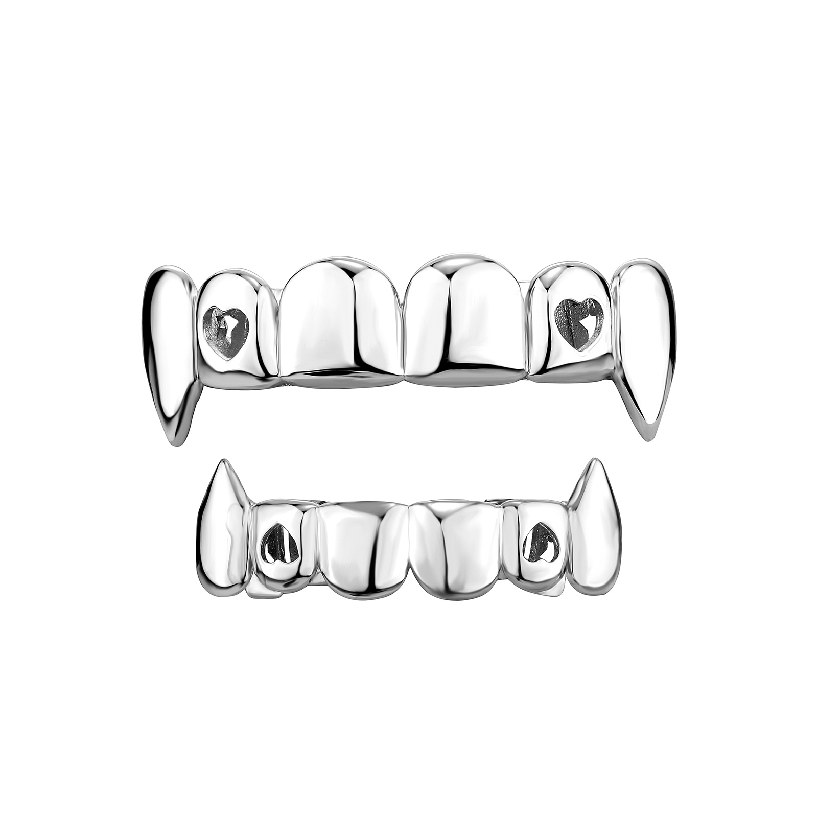 TOPGRILLZ Gold Silver Plated H - Body Jewelry Real Gold 评论和价格