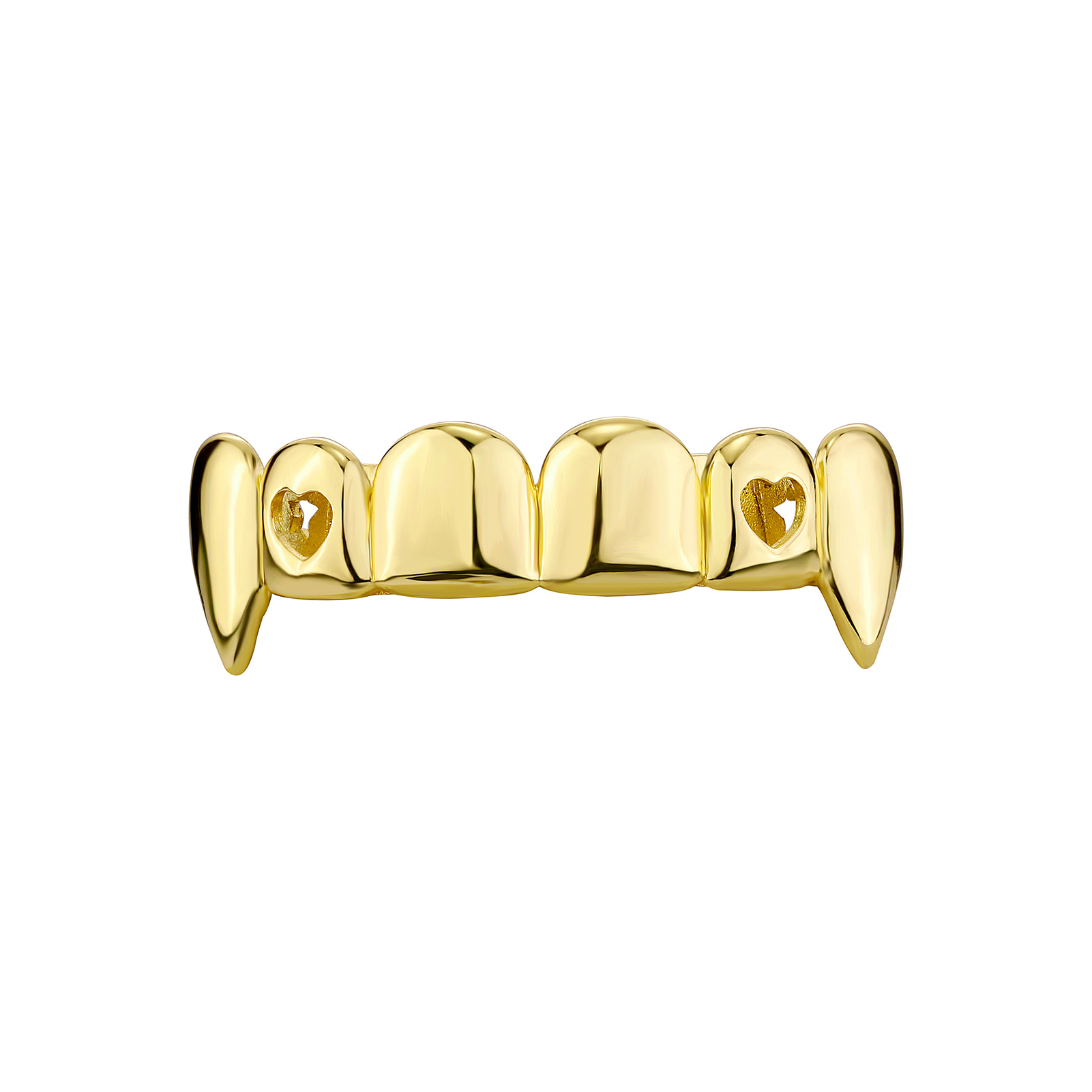 TOPGRILLZ Gold Silver Plated H - Body Jewelry Real Gold 评论和价格