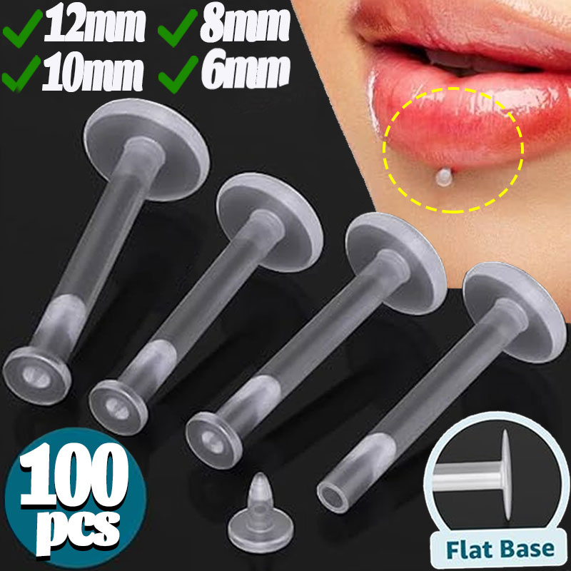 10PC Transparent Acrylic Soft  - Body Jewelry Ear Gauges 评论和价格