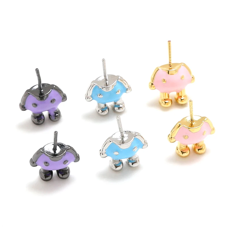 2 pieces copper plated real go - Body Jewelry Real Gold 评论和价格