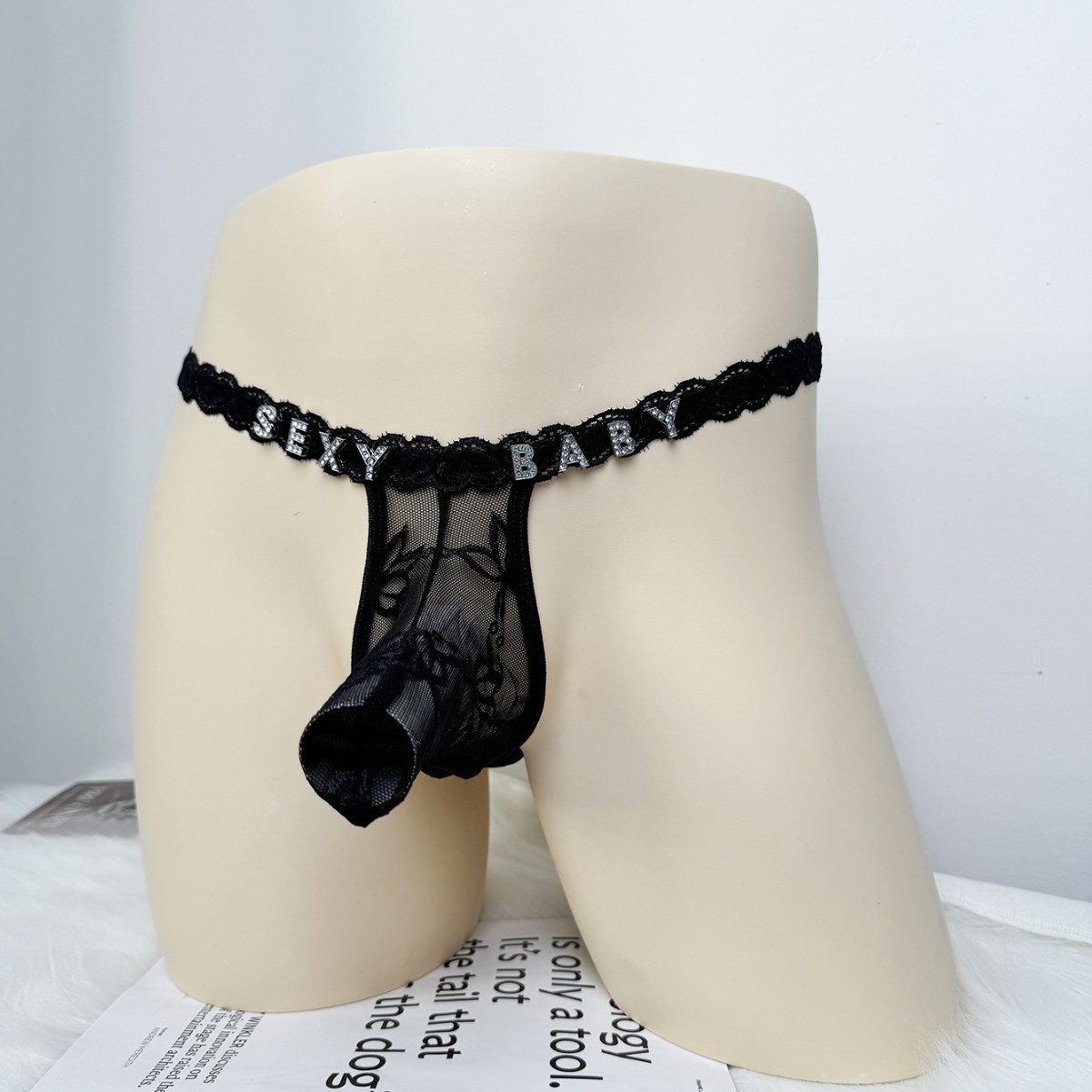 New Custom Thongs Men Name Pan - Body Jewelry Names 评论和价格