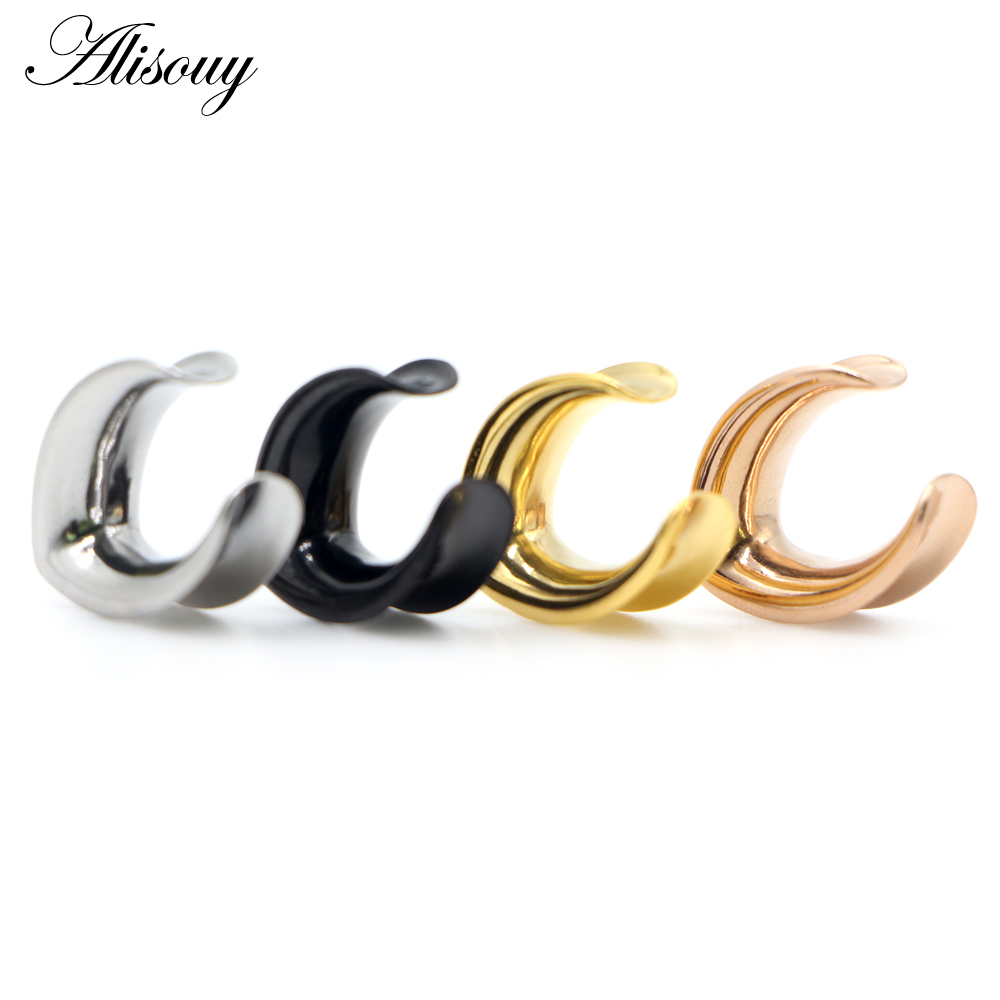 Alisouy 2pcs 6mm-30mm Water Dr - Body Jewelry Ear Gauges 评论和价格