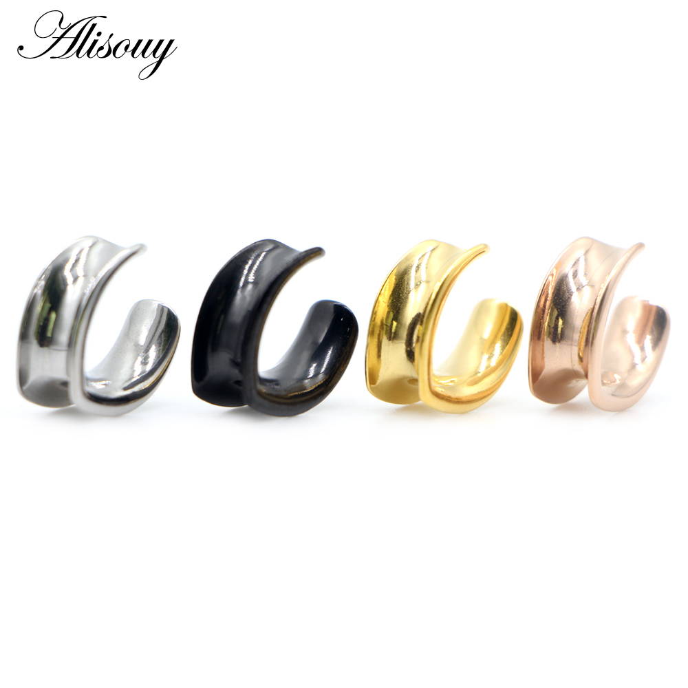 Alisouy 2pcs 6mm-30mm Water Dr - Body Jewelry Ear Gauges 评论和价格