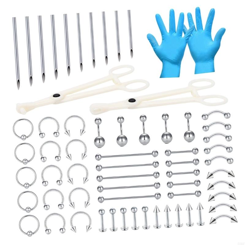 Professional Body Jewelry Set  - Body Jewelry Ear Gauges 评论和价格