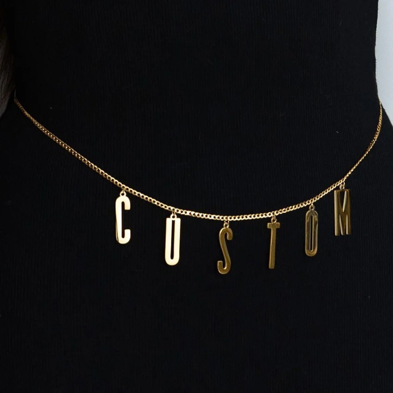 Personalized Custom Name Waist - Body Jewelry Names 评论和价格