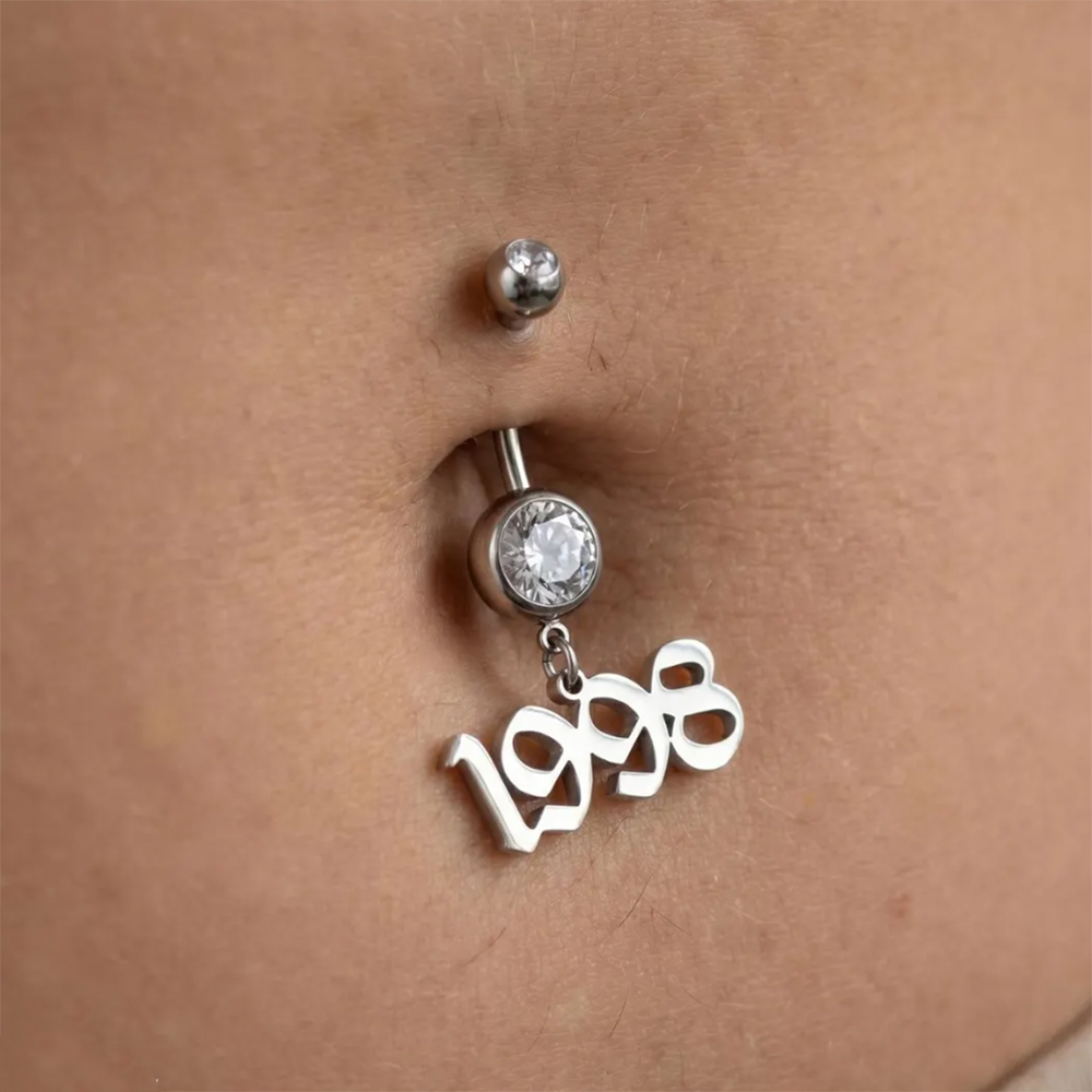 Personalized Zircon Customized - Body Jewelry Names 评论和价格