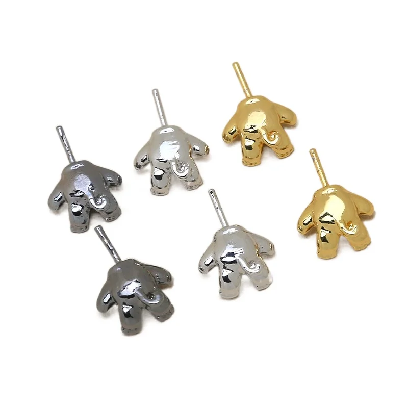 4 Pieces Copper Plated Real Go - Body Jewelry Real Gold 评论和价格