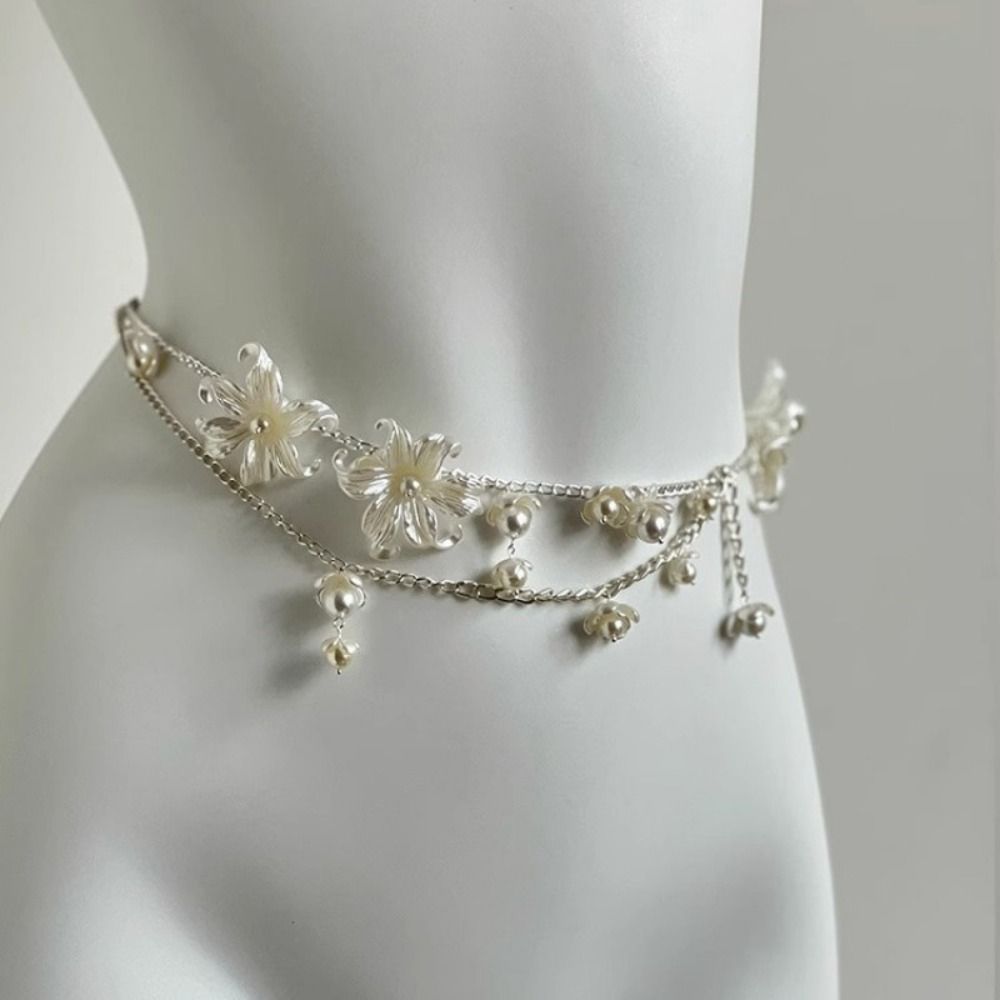 Fashion Elegant Pearl Waist Ch - Body Jewelry In Bulk 评论和价格