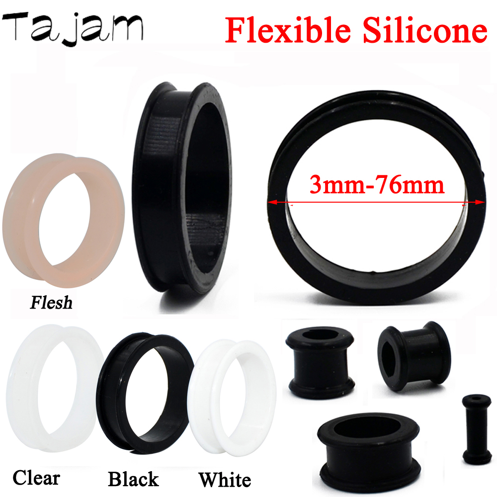 1Pair 3mm-76mm Big Size Hollow - Body Jewelry Ear Gauges 评论和价格