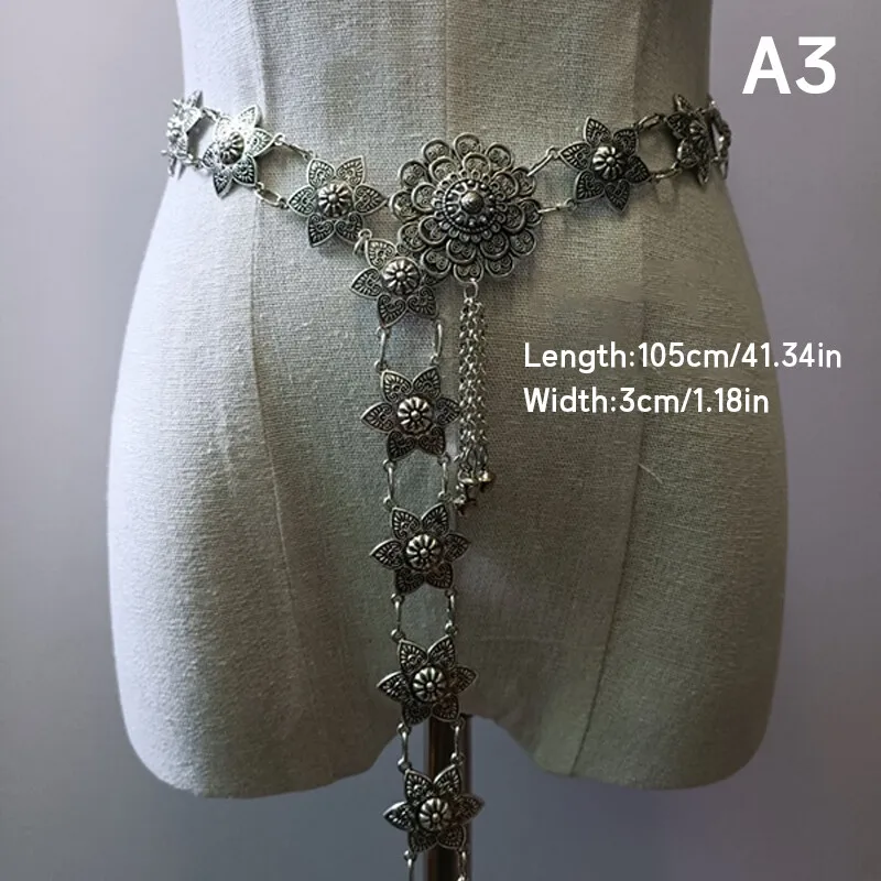 1PC Metal Thailand Waist Chain - Body Jewelry In Bulk 评论和价格